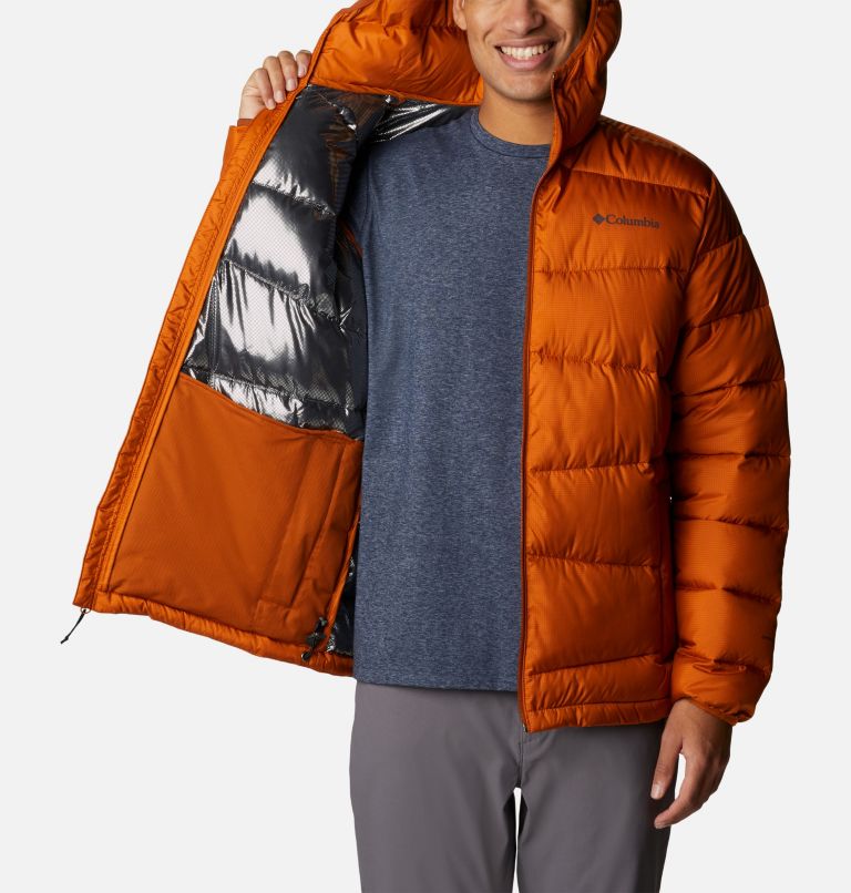 Men's Fivemile Butte Hooded Jacket, Color: Warm Copper, image 5