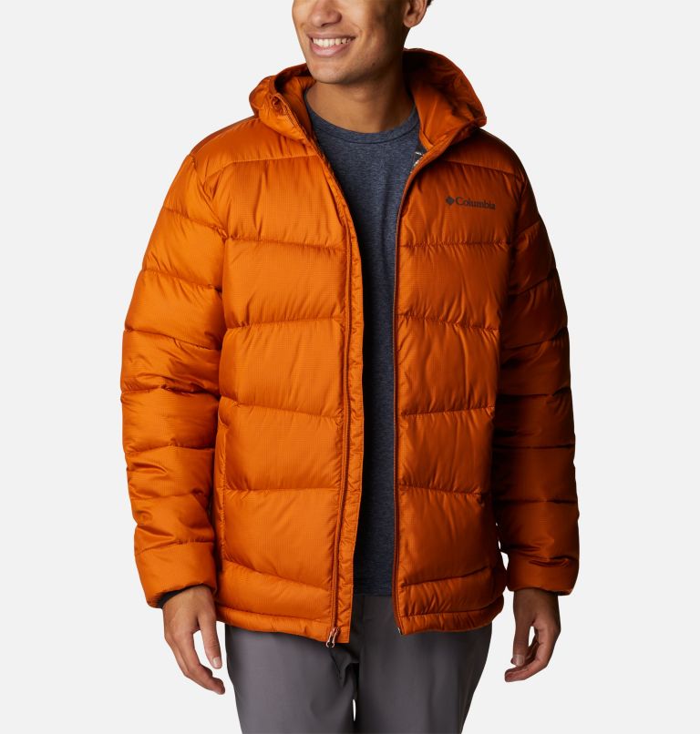 Men's Fivemile Butte Hooded Jacket, Color: Warm Copper, image 8