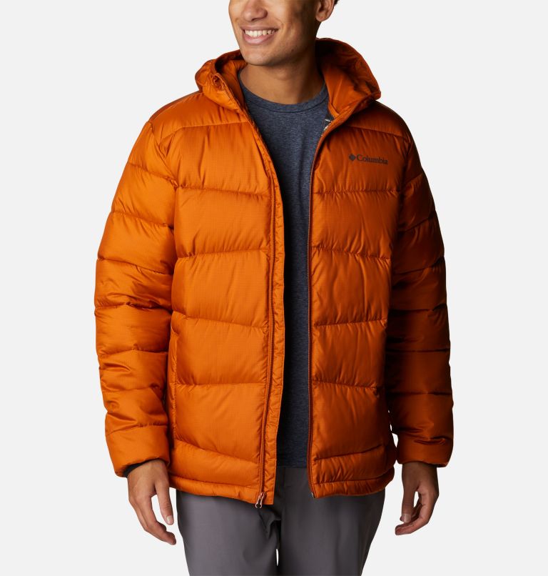 Thumbnail: Men's Fivemile Butte Hooded Jacket, Color: Warm Copper, image 8