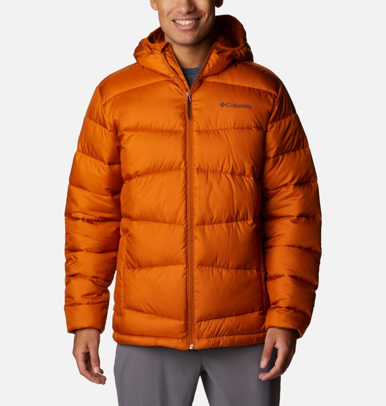 Men's Fivemile Butte Hooded Jacket, Color: Warm Copper, image 1