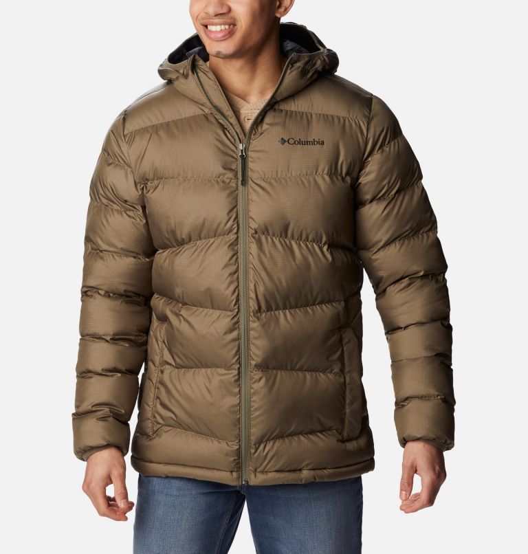 Mens columbia clearance hooded puffer jacket