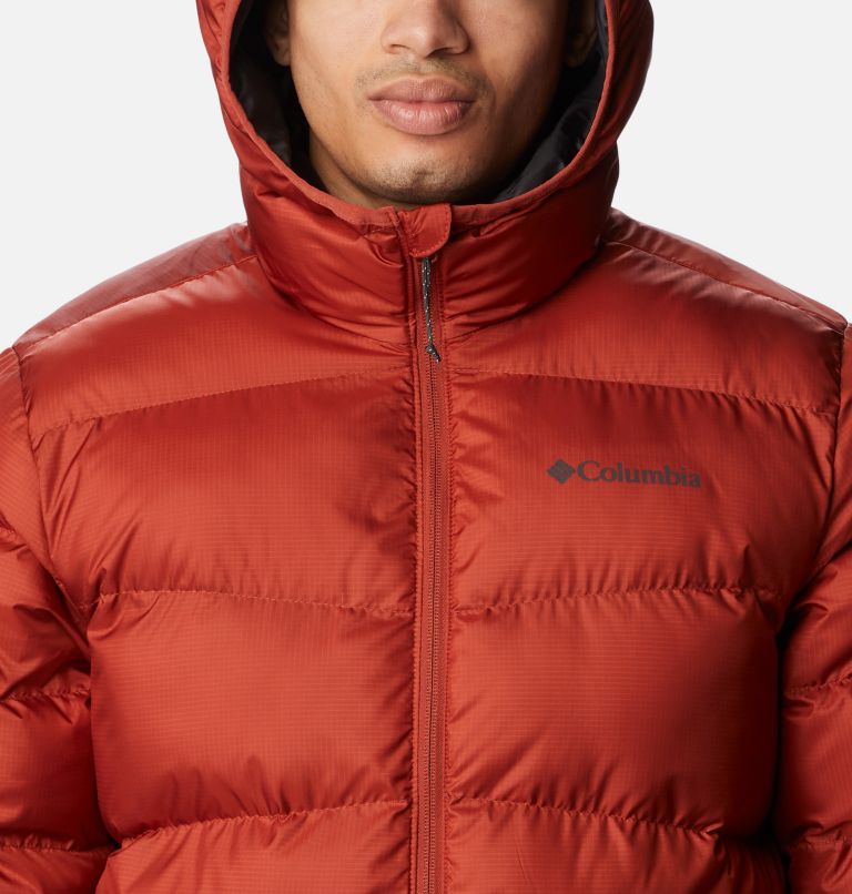 Fivemile Butte Hooded Jacket | 849 | M, Color: Warp Red, image 4