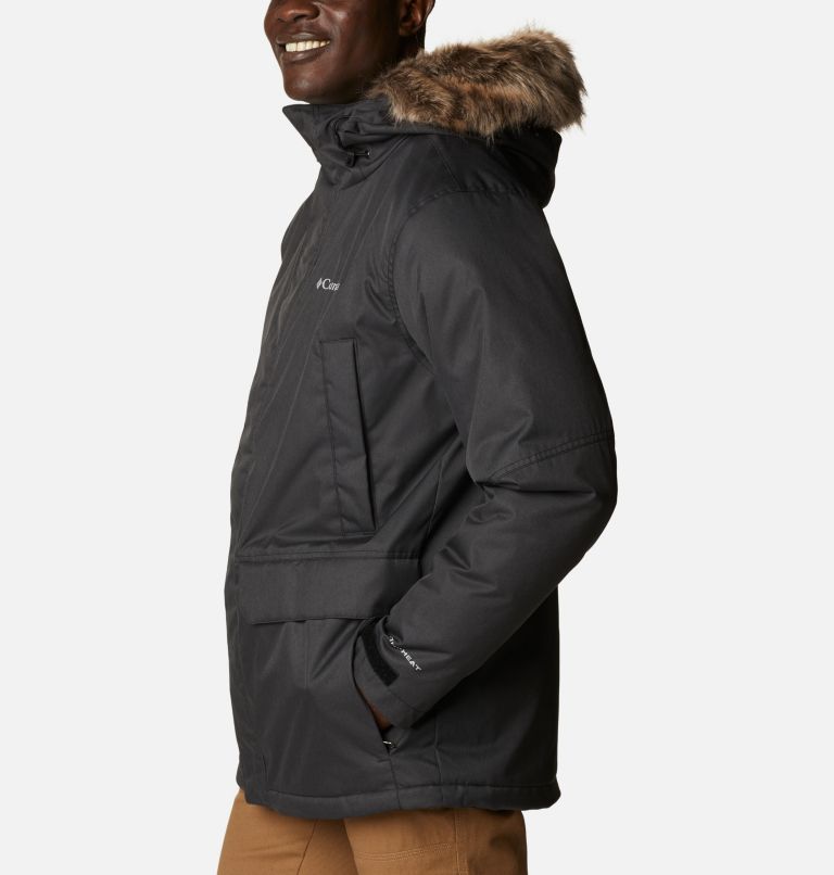 Men's Penns Creek II Parka, Color: Black, image 3