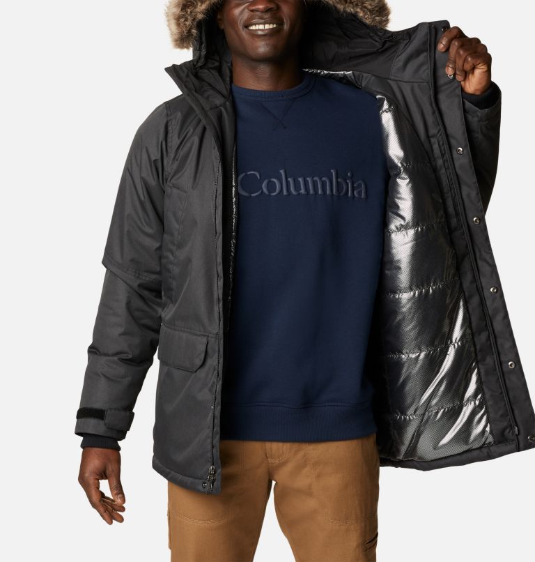 Men's Penns Creek II Parka, Color: Black, image 5