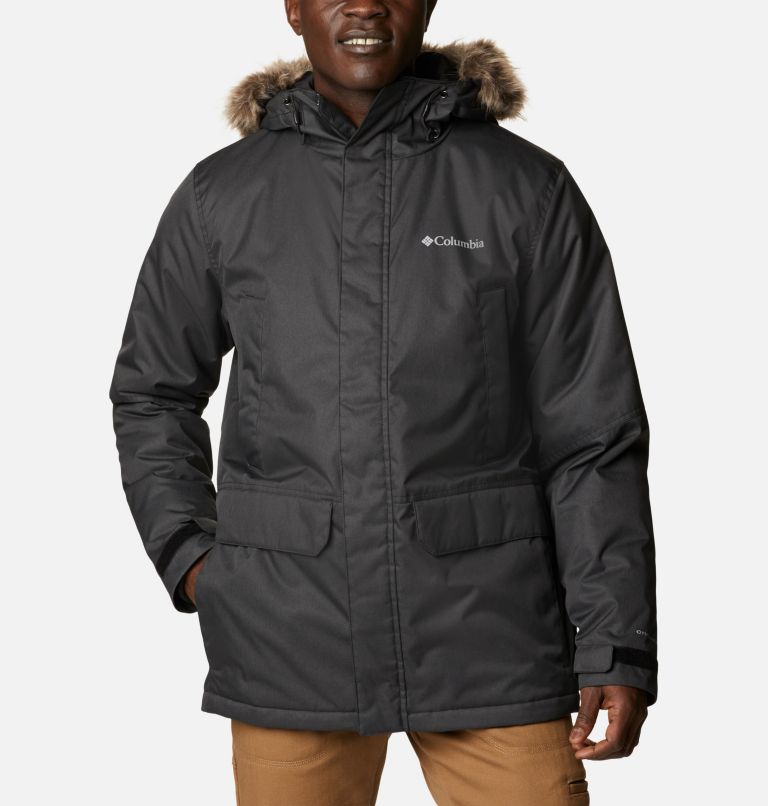 Men's Penns Creek II Parka, Color: Black, image 1