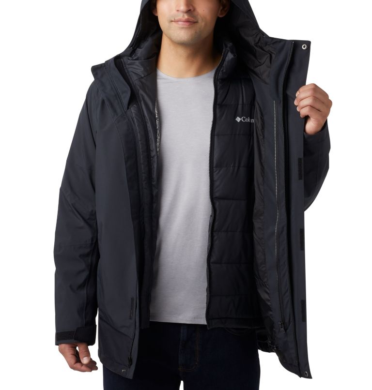 Men's Lhotse III Interchange Jacket, Color: Black, image 8