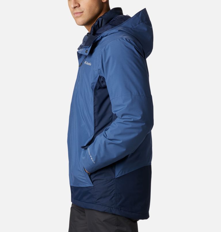 Men's Lhotse III Interchange Jacket, Color: Night Tide, Collegiate Navy, image 3