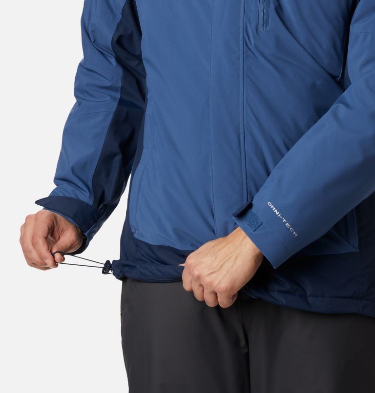 Men's Lhotse III Interchange Jacket, Color: Night Tide, Collegiate Navy, image 7