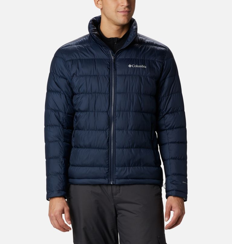 Men's Lhotse III Interchange Jacket, Color: Night Tide, Collegiate Navy, image 8