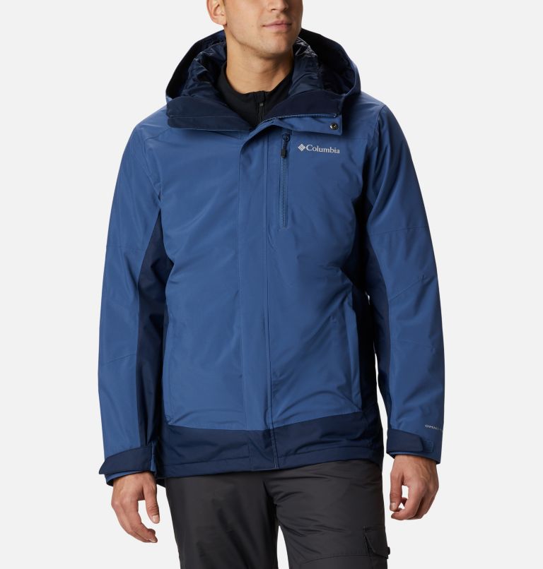Men's Lhotse III Interchange Jacket, Color: Night Tide, Collegiate Navy, image 1