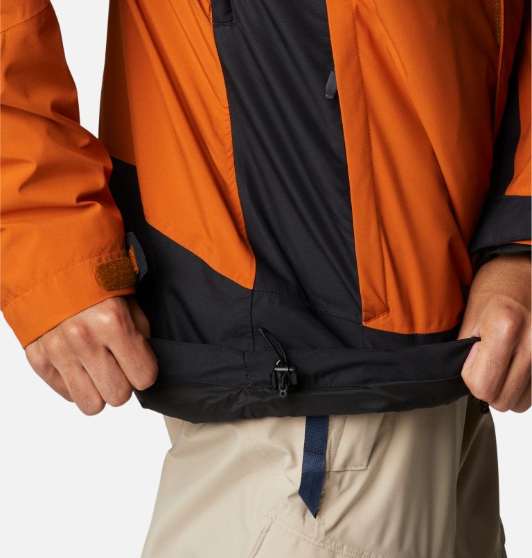 Men's Lhotse III Interchange Jacket, Color: Warm Copper, Black, image 10