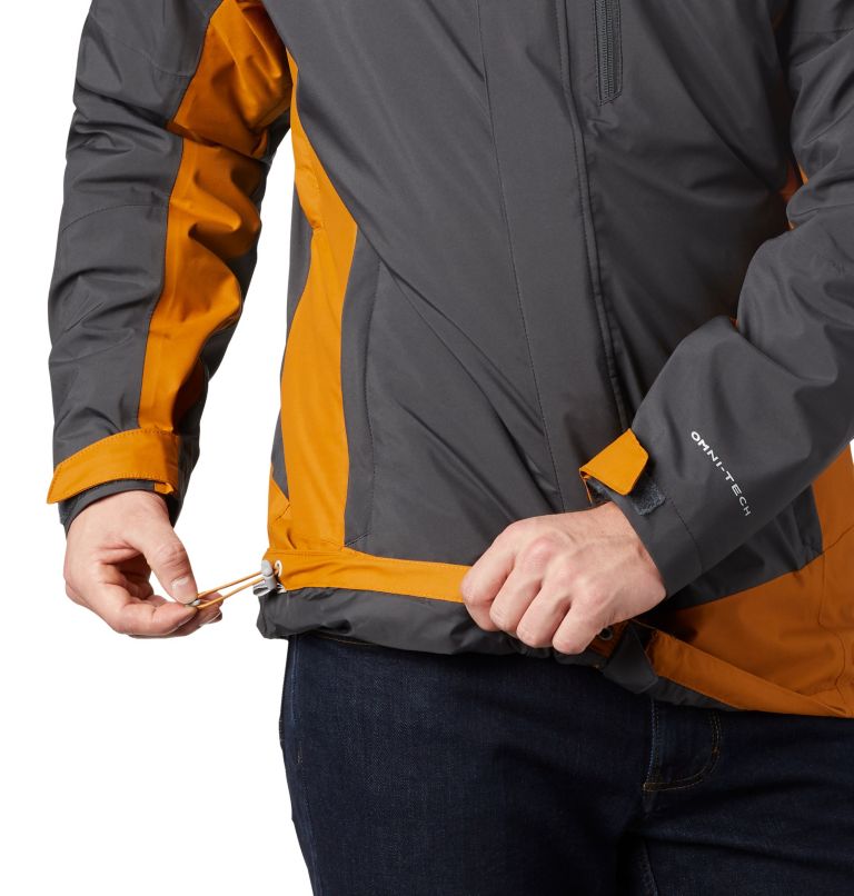 Lhotse III Interchange Jacket - Tall, Color: Shark, Burnished Amber, image 5