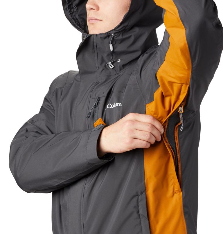 Lhotse III Interchange Jacket - Tall, Color: Shark, Burnished Amber, image 6