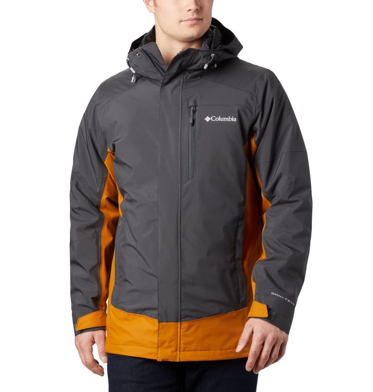 Lhotse III Interchange Jacket - Tall, Color: Shark, Burnished Amber, image 1
