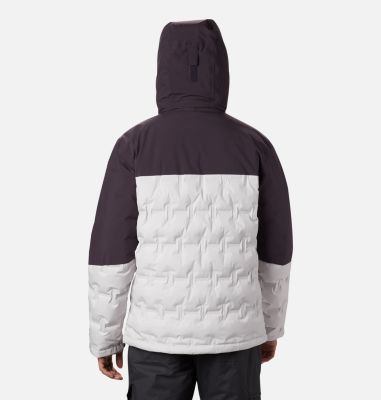 Giacca Sci Wild Card da uomo Wild Card&trade; Down Jacket | 011 | S, Nimbus Grey, Dark Purple, back