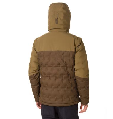 Giacca Sci Wild Card da uomo Wild Card&trade; Down Jacket | 011 | S, Olive Green, Olive Brown, back