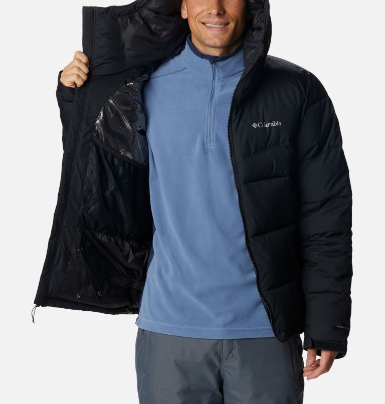 Men's Iceline Ridge Ski Jacket, Color: Black, image 5