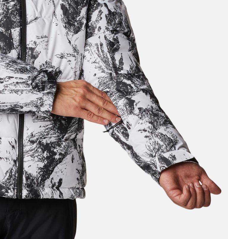 Iceline Ridge Jacket | 101 | XXL, Color: White Berg Print, Black, image 8