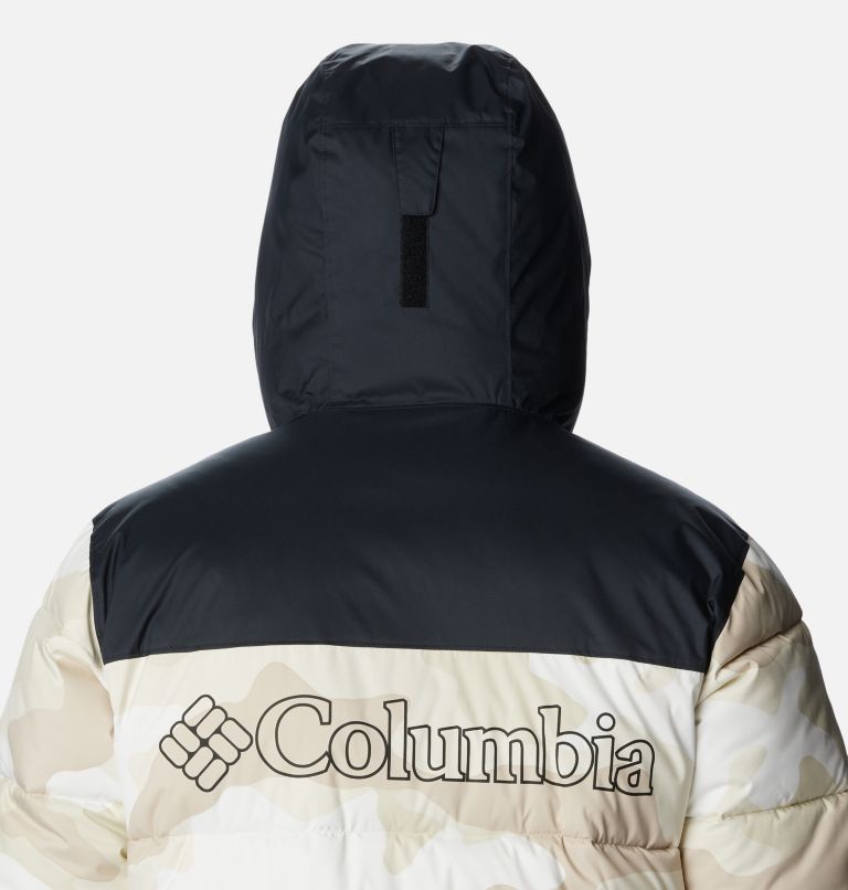 Men's Iceline Ridge Ski Jacket, Color: Dark Stone Mod Camo Print, Black, image 8