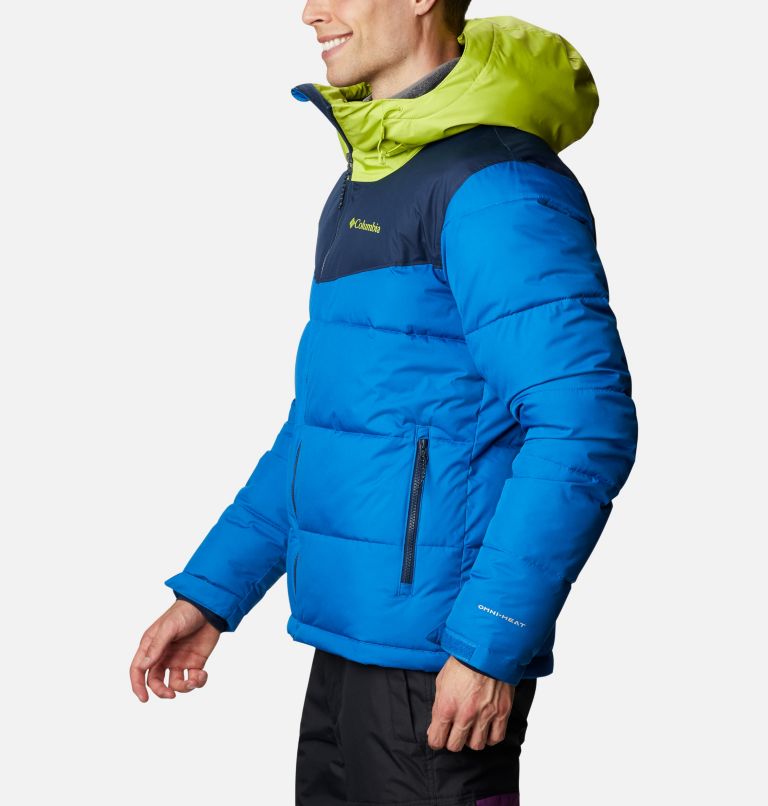 Iceline Ridge Jacket | 432 | S, Color: Bright Indigo, Collegiate Navy, Bright C, image 3