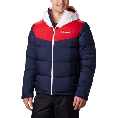 Giacca Sci Iceline Ridge da uomo Iceline Ridge&trade; Jacket | 013 | XL, Collegiate Navy, Mountain Red, White, front