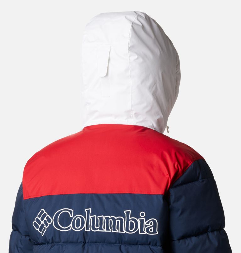 Iceline Ridge Jacket | 466 | M, Color: Collegiate Navy, Mountain Red, White, image 6