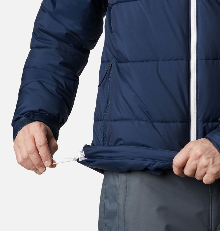 Iceline Ridge Jacket | 466 | M, Color: Collegiate Navy, Mountain Red, White, image 7