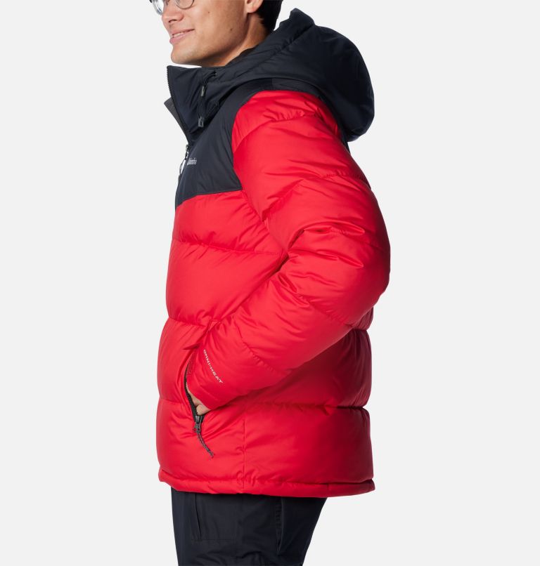 Doudoune de Ski Iceline Ridge Homme, Color: Mountain Red, Black, image 3