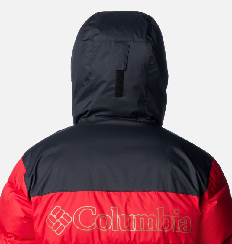 Thumbnail: Doudoune de Ski Iceline Ridge Homme, Color: Mountain Red, Black, image 7