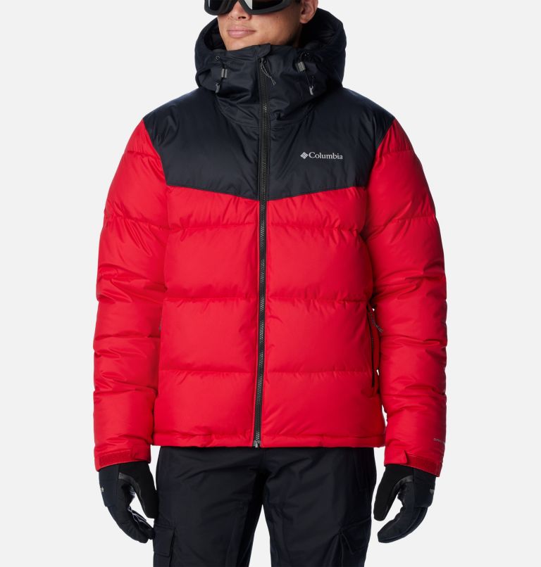 Doudoune de Ski Iceline Ridge Homme, Color: Mountain Red, Black, image 1