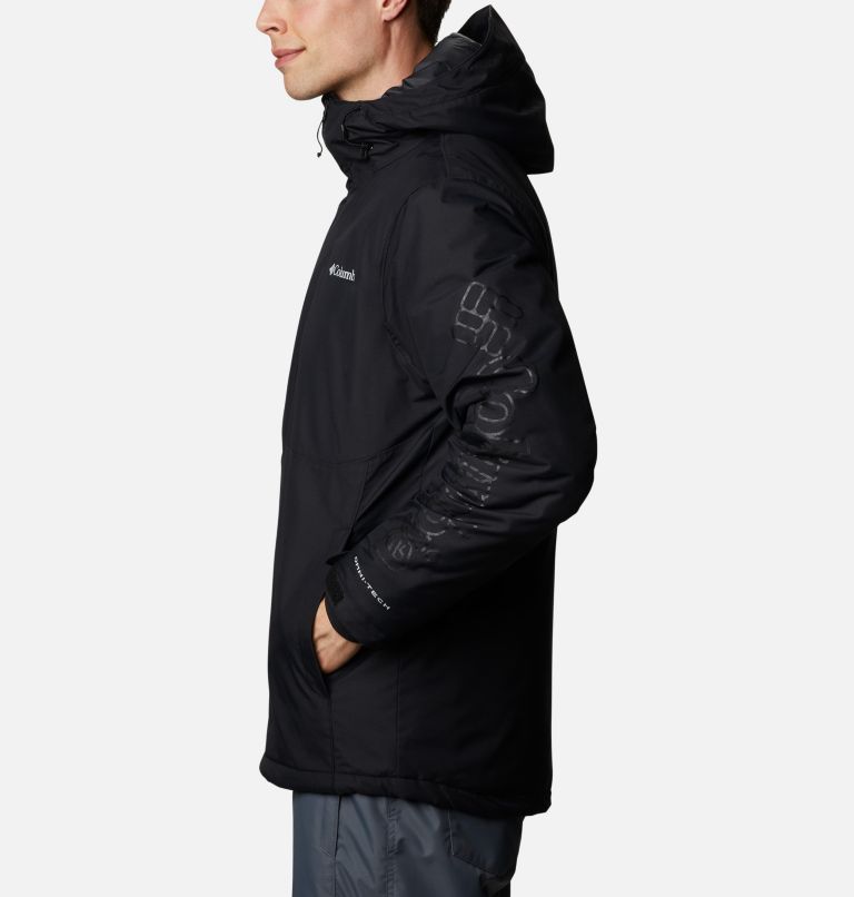 Men's Timberturner Insulated Ski Jacket, Color: Black, image 3