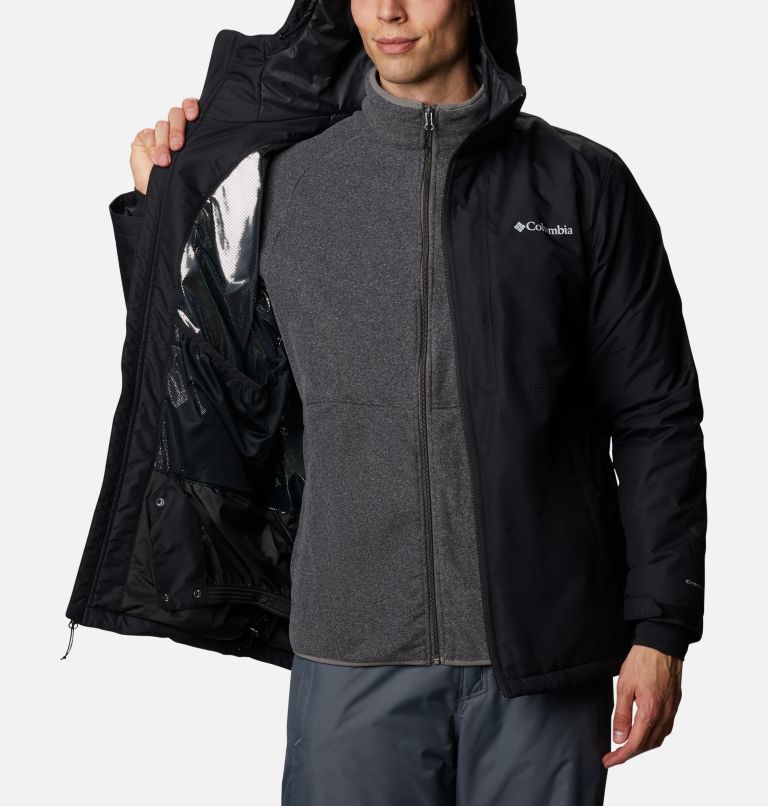 Men's Timberturner Insulated Ski Jacket, Color: Black, image 5