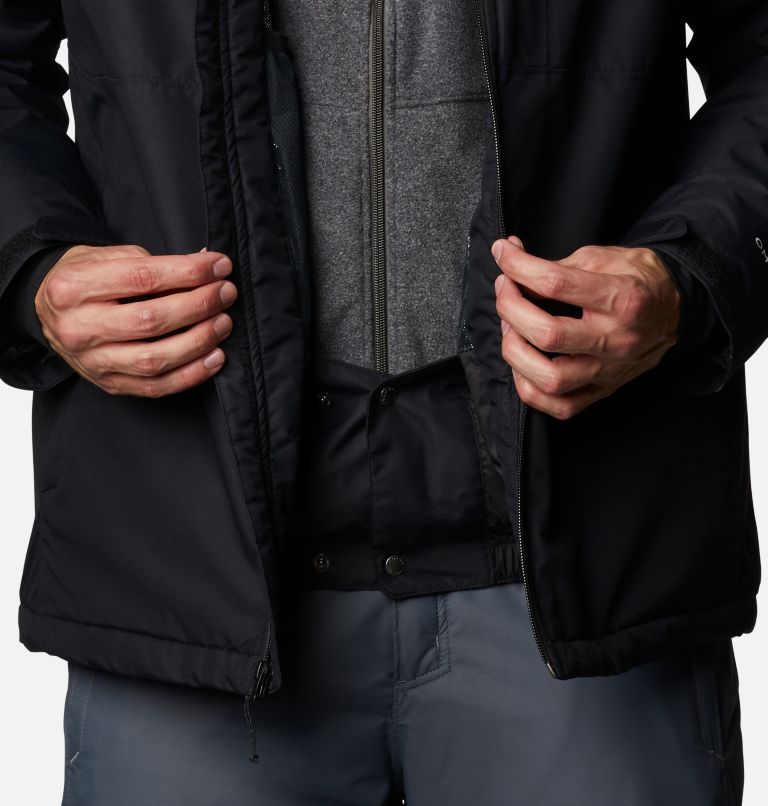 Men's Timberturner Insulated Ski Jacket, Color: Black, image 7