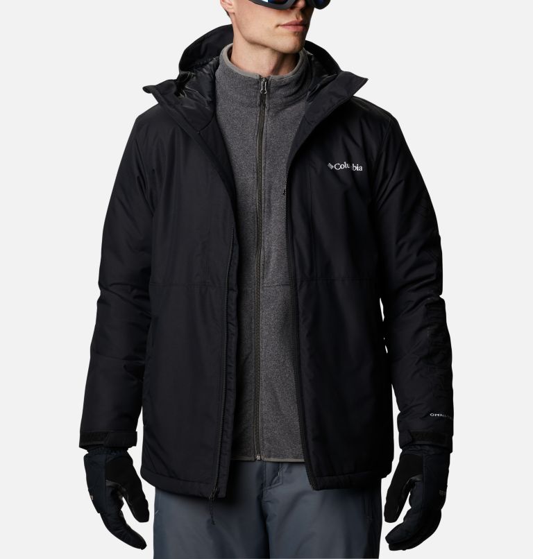 Men's Timberturner Insulated Ski Jacket, Color: Black, image 9