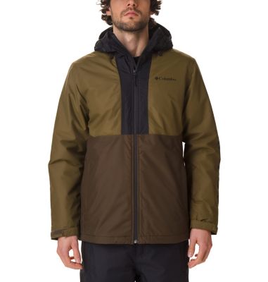 Men's Timberturner Ski Jacket Timberturner&trade; Jacket | 013 | S, Olive Brown, Olive Green, front