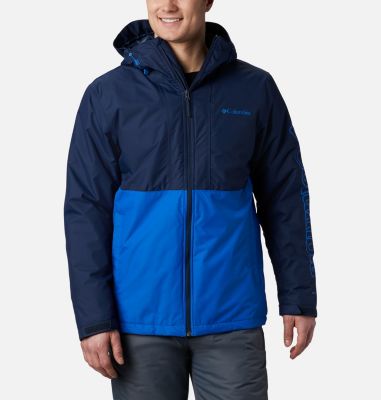 Men's Timberturner Ski Jacket Timberturner&trade; Jacket | 013 | S, Bright Indigo, Collegiate Navy, front