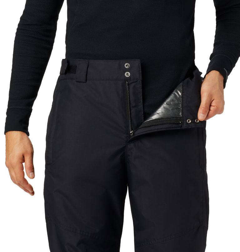 Men's Bugaboo IV Insulated Ski Pants, Color: Black, image 4
