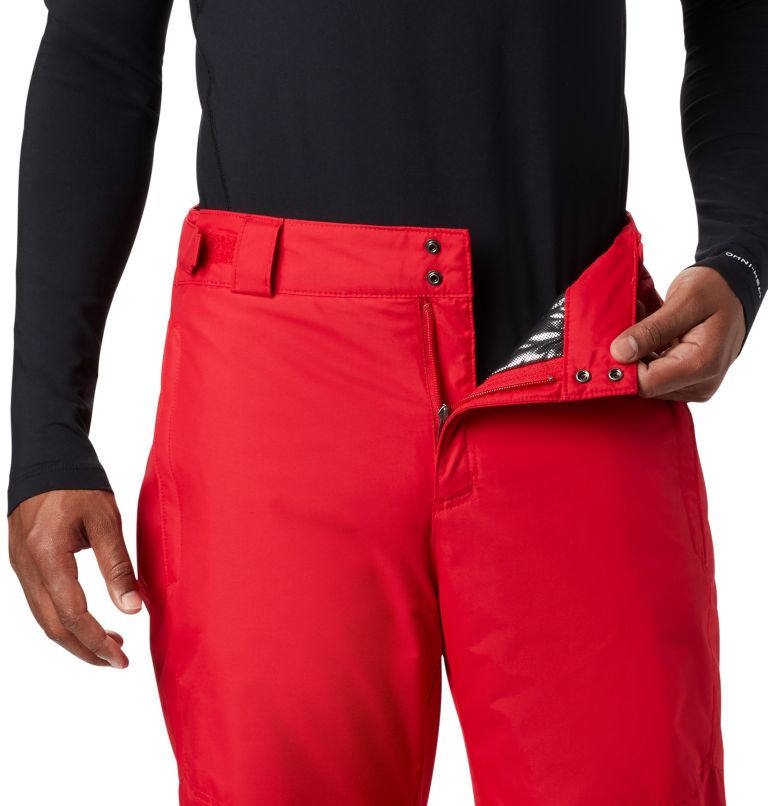 Thumbnail: Men's Bugaboo IV Insulated Ski Pants, Color: Mountain Red, image 4