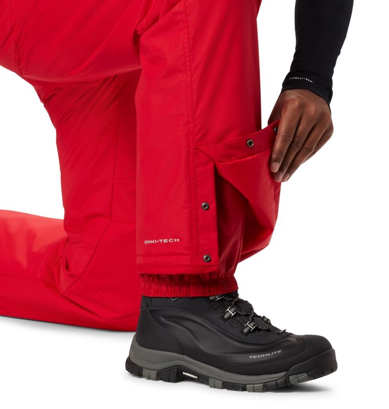 Men's Bugaboo IV Insulated Ski Pants, Color: Mountain Red, image 5
