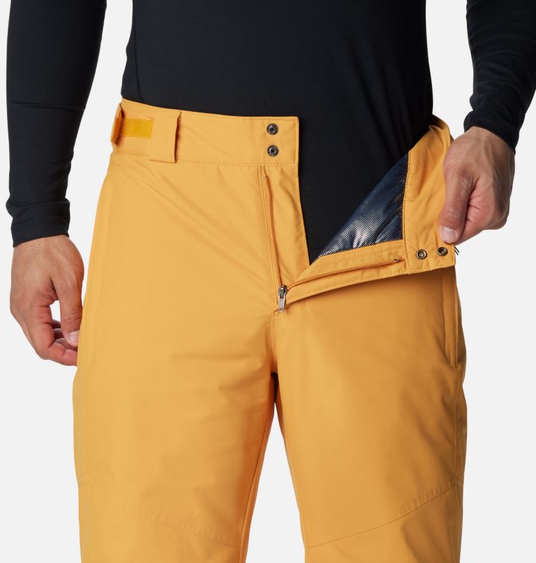 Men's Bugaboo IV Insulated Ski Pants, Color: Raw Honey, image 7