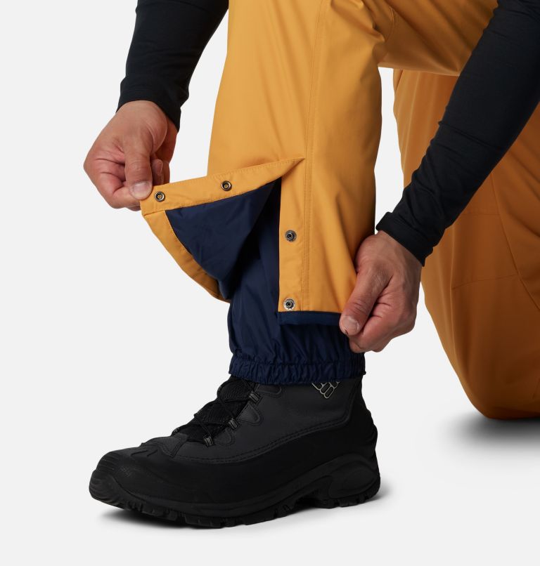 Men's Bugaboo IV Insulated Ski Pants, Color: Raw Honey, image 9