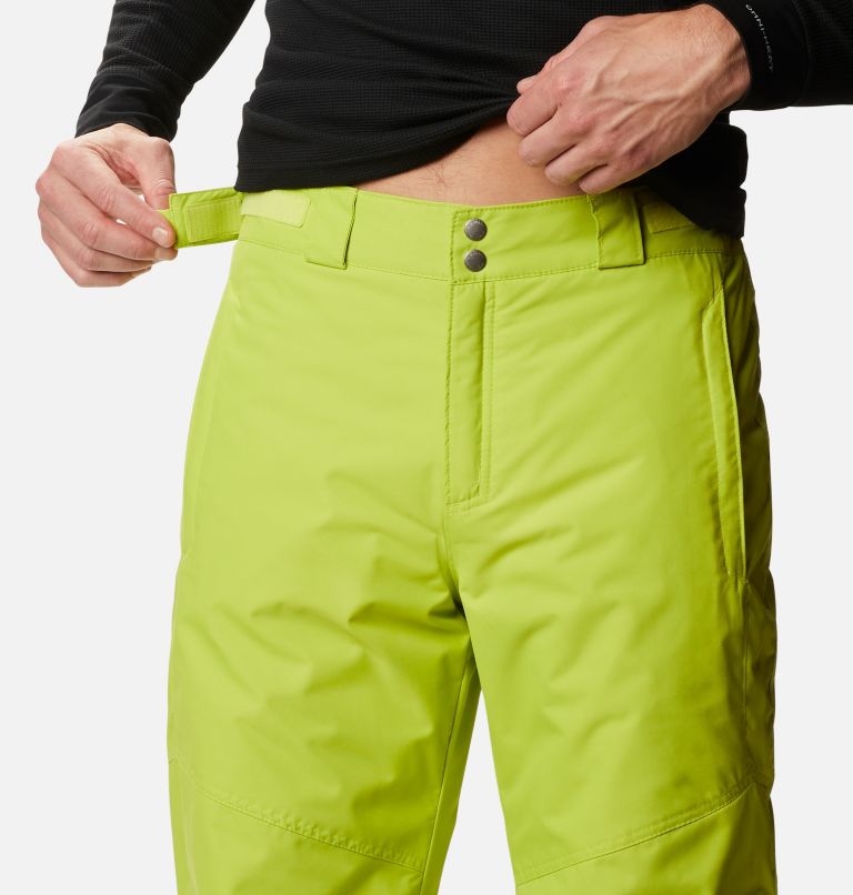 Thumbnail: Men's Bugaboo IV Ski Pant, Color: Bright Chartreuse, image 4