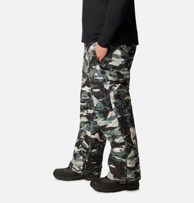 FREE SOLDIER Men's Softshell Fleece Lined Cargo Pants Male Snow Ski Pants 