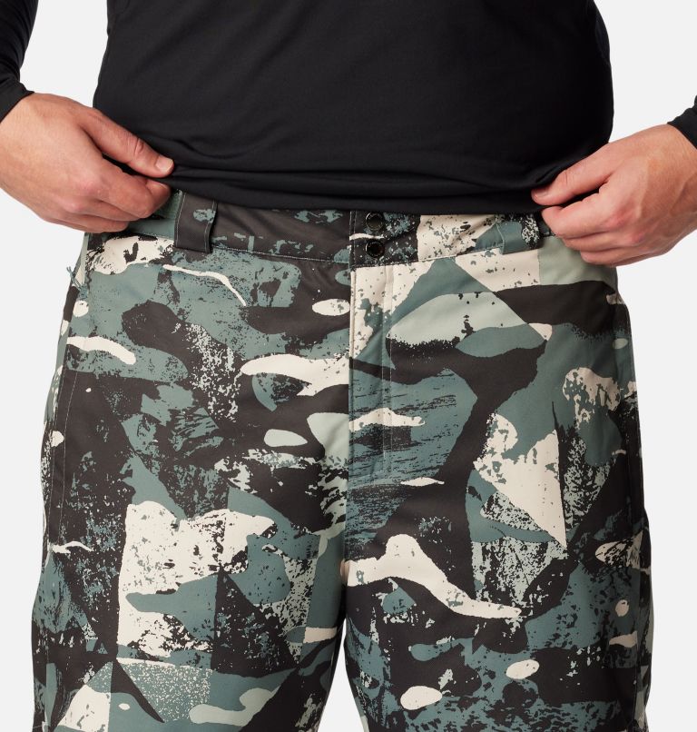 Men's Bugaboo IV Insulated Ski Pants - Big, Color: Metal Geoglacial Print, image 4