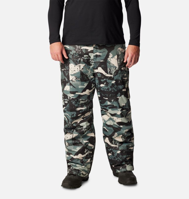 Men's Bugaboo IV Insulated Ski Pants - Big, Color: Metal Geoglacial Print, image 1