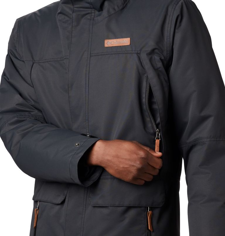 Men's South Canyon Long Down Parka, Color: Black, image 5
