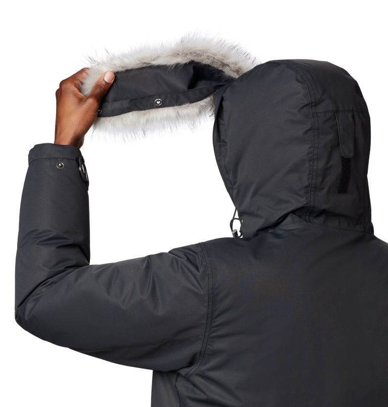 Men's South Canyon Long Down Parka, Color: Black, image 8