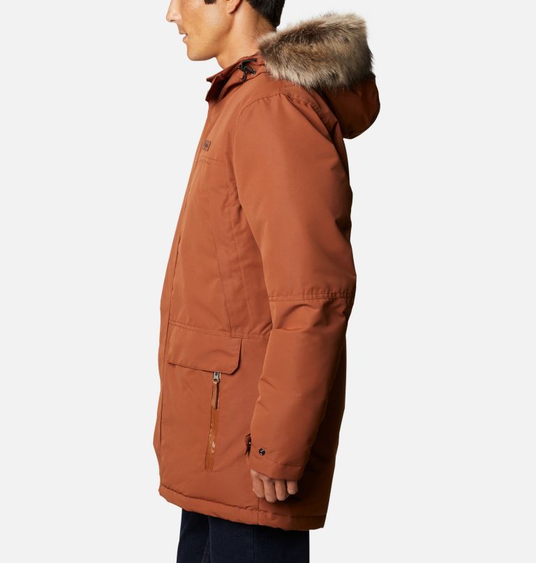 Parka long en duvet South Canyon pour homme, Color: Dark Amber, image 3