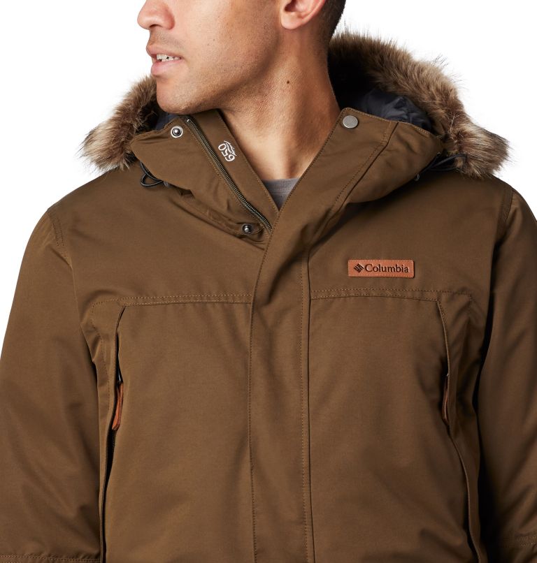Parka long en duvet South Canyon pour homme, Color: Olive Green, image 3