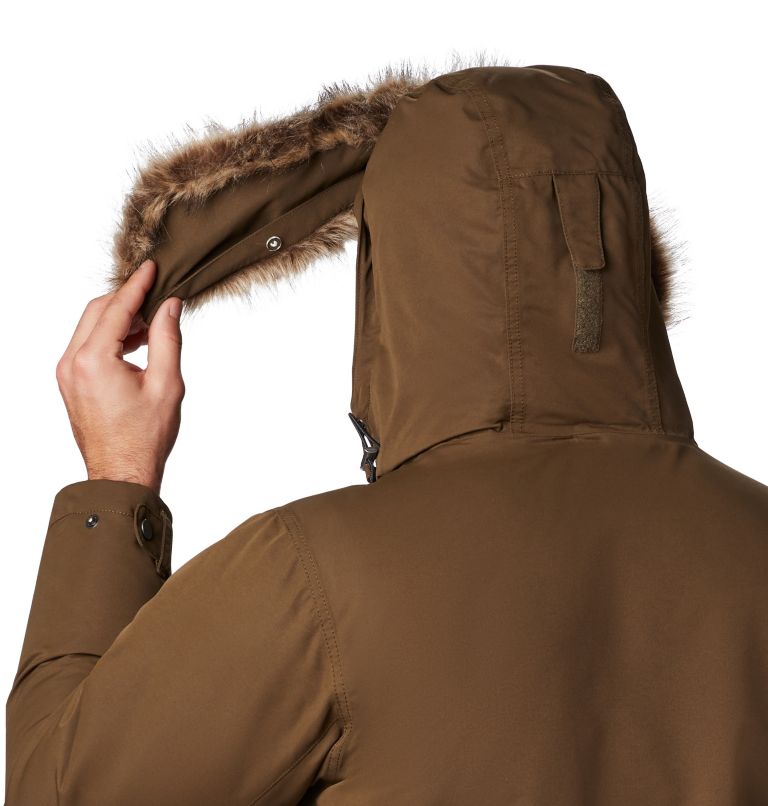 Parka long en duvet South Canyon pour homme, Color: Olive Green, image 5